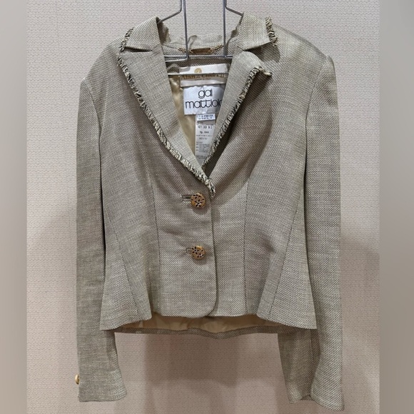 Gai Mattiolo tweed suit skirt set - Picture 10 of 14